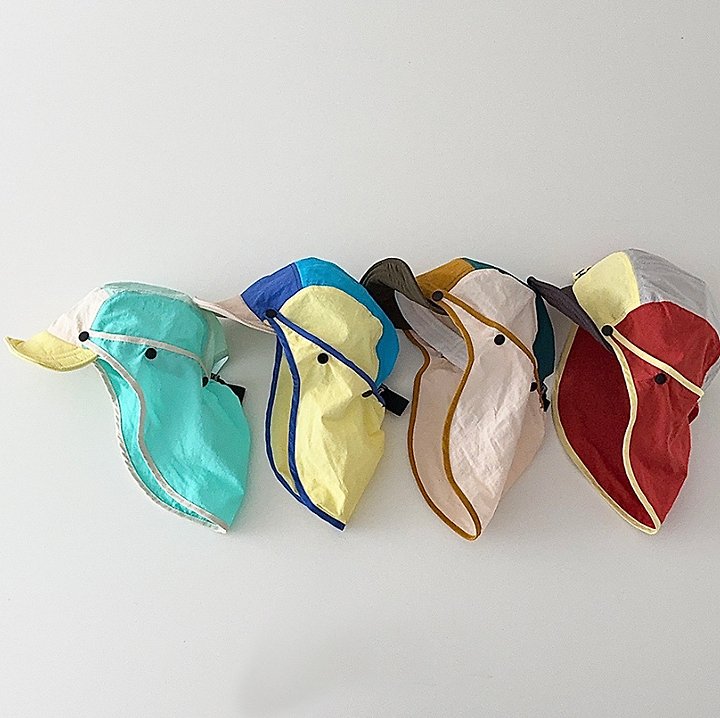 Miso - Korean Children Fashion - #fashionkids - Haeundae Neck Cover Hat - 4