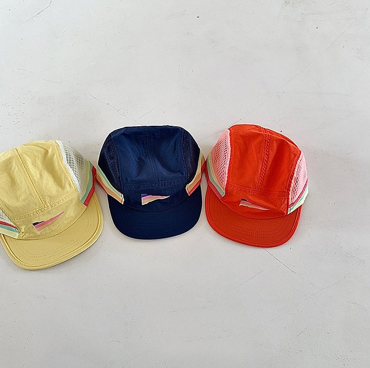 Miso - Korean Children Fashion - #kidsshorts - Rainbow Cap Hat