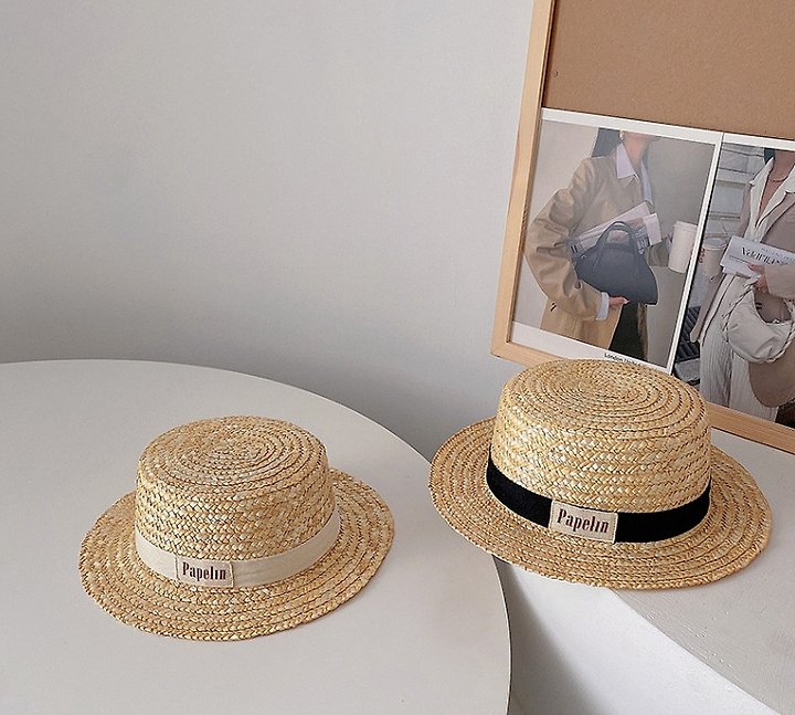 Miso - Korean Children Fashion - #kidsstore - To the Sea Straw Hat (Kids) - 9