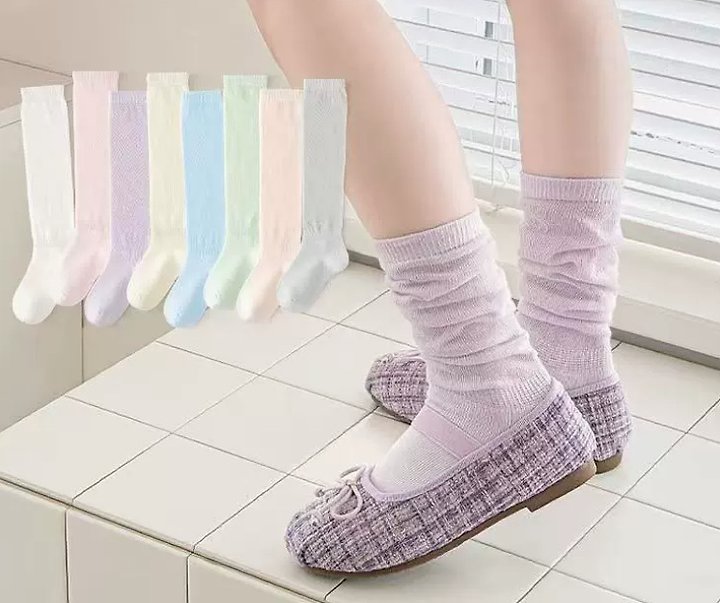 Miso - Korean Children Fashion - #kidzfashiontrend - Pastel Half Tights - 2