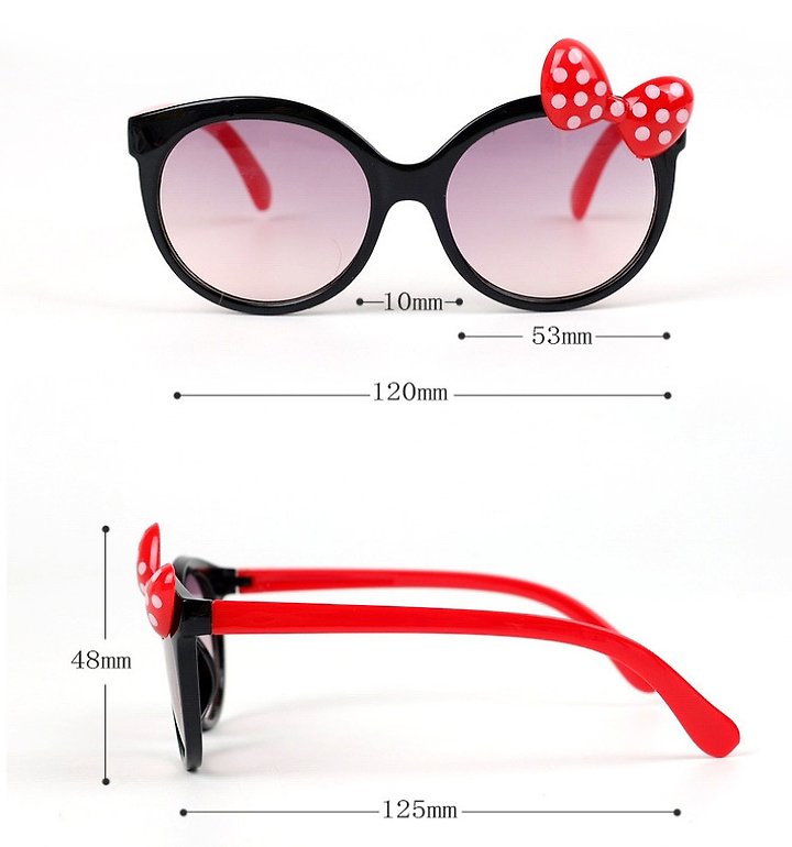 Miso - Korean Children Fashion - #kidzfashiontrend - Kitsch Ribbon Sunglasses - 9