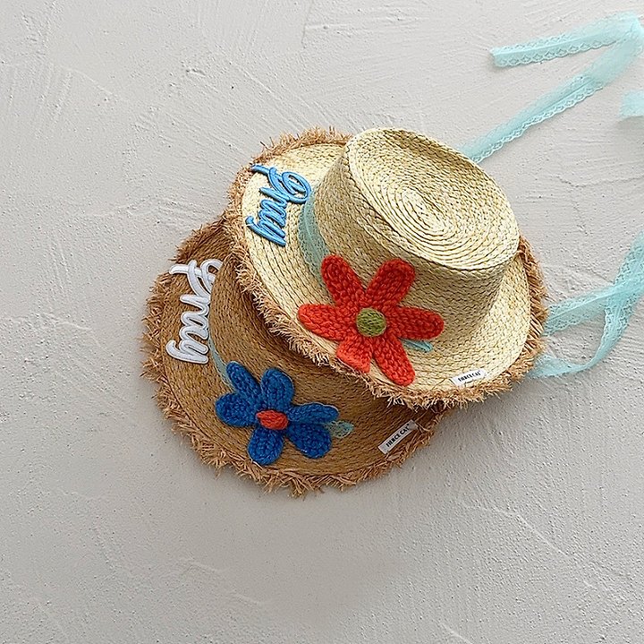 Miso - Korean Children Fashion - #littlefashionista - Hawaii Straw Hat
