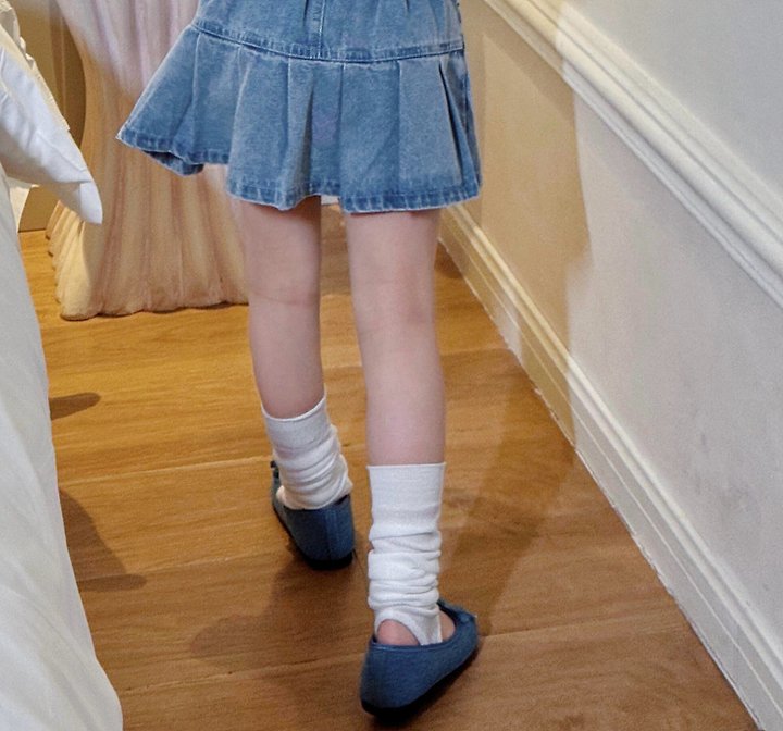 Miso - Korean Children Fashion - #littlefashionista - Ribbed Sandal Warmer Socks - 7