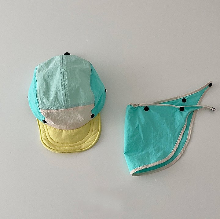 Miso - Korean Children Fashion - #littlefashionista - Haeundae Neck Cover Hat - 8