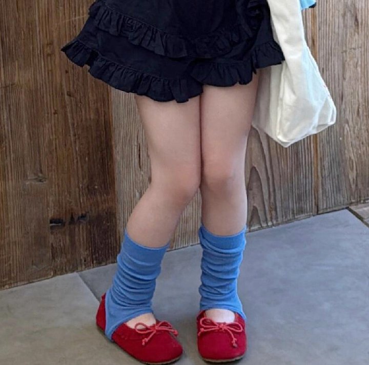 Miso - Korean Children Fashion - #magicofchildhood - Ribbed Sandal Warmer Socks - 8