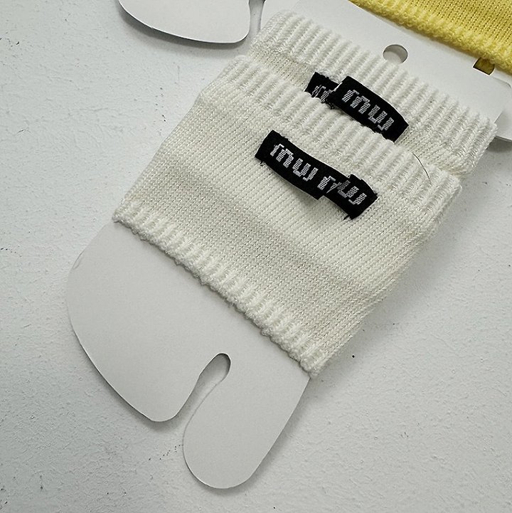 Miso - Korean Children Fashion - #magicofchildhood - Label Sandal Warmer Socks - 6
