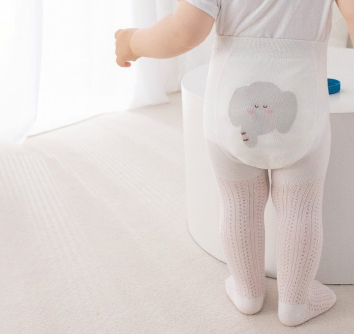 Miso - Korean Children Fashion - #minifashionista - Animal Footed Tights - 2
