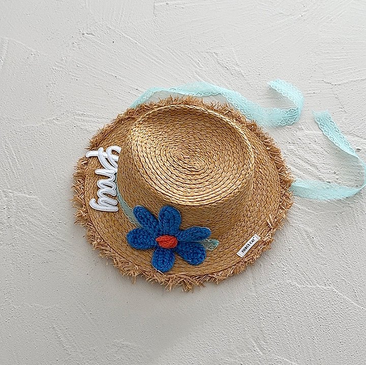 Miso - Korean Children Fashion - #minifashionista - Hawaii Straw Hat - 4