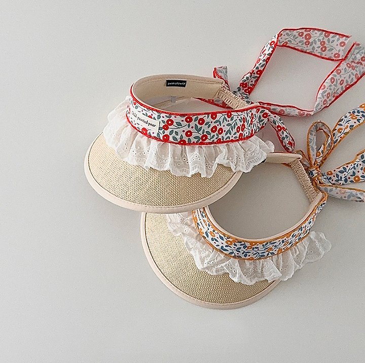 Miso - Korean Children Fashion - #prettylittlegirls - Ple Straw Sun Cap Hat - 2
