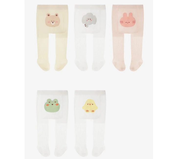 Miso - Korean Children Fashion - #prettylittlegirls - Animal Footed Tights - 3