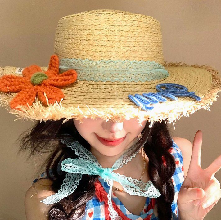 Miso - Korean Children Fashion - #stylishchildhood - Hawaii Straw Hat - 7