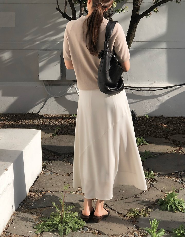 Moani - Korean Women Fashion - #momslook - Summer Silkwool Button Collor Knit - 7