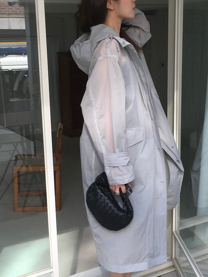 Moani - Korean Women Fashion - #momslook - Summer Hoodie Rain Coat