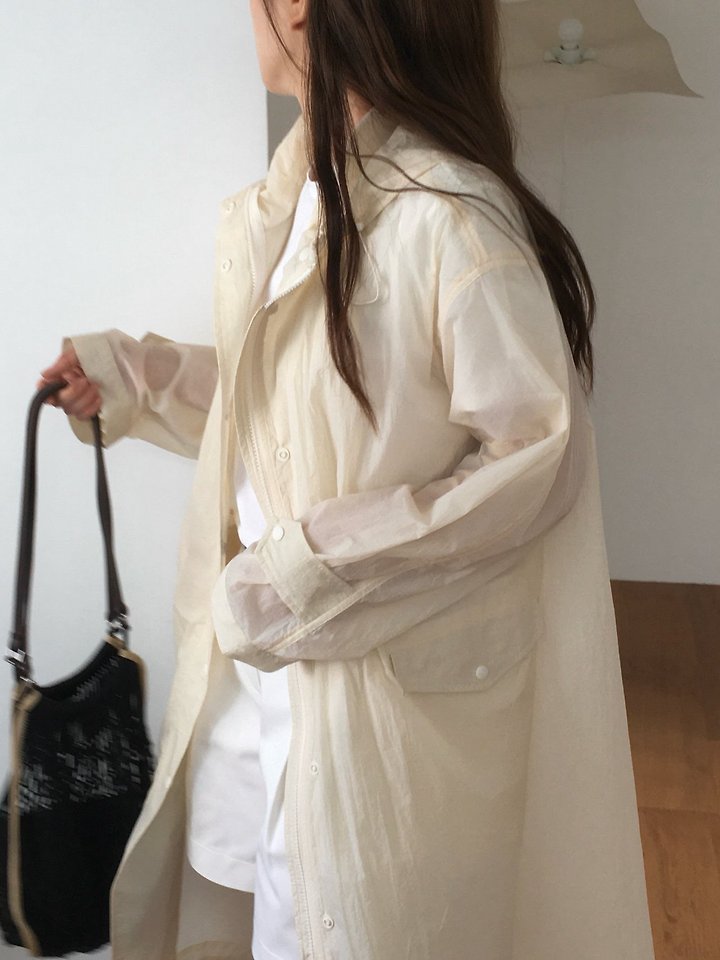 Moani - Korean Women Fashion - #momslook - Summer Hoodie Rain Coat - 11