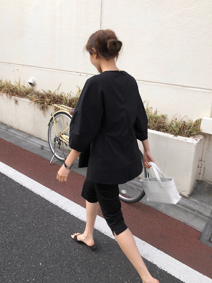 Moani - Korean Women Fashion - #momslook - Volume Flared Blouse - 6