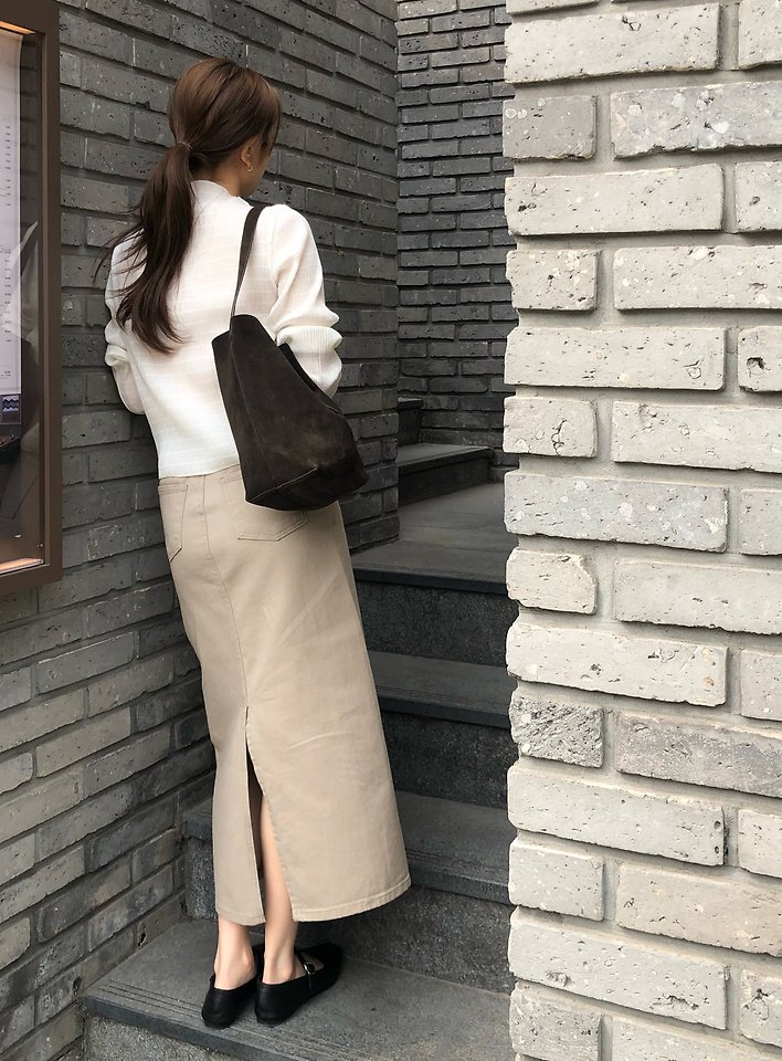 Moani - Korean Women Fashion - #momslook - Pleats Mock Neck Blouse - 12