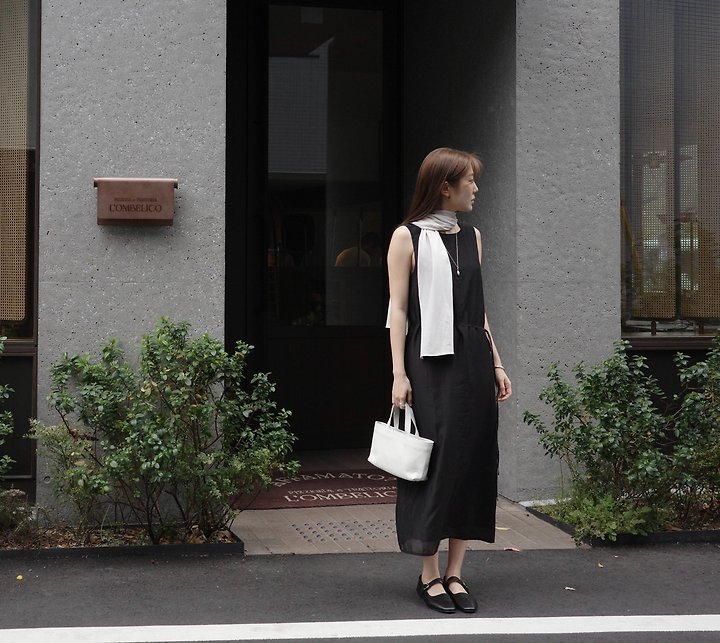 Moani - Korean Women Fashion - #momslook - Layered Sheer Lobe Dress - 2