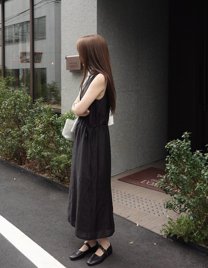 Moani - Korean Women Fashion - #womensfashion - Layered Sheer Lobe Dress - 4