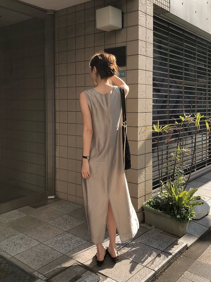 Moani - Korean Women Fashion - #momslook - Layered Sheer Lobe Dress - 8