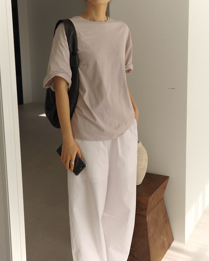 Moani - Korean Women Fashion - #momslook - Rest Over Tee - 11