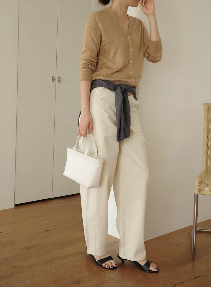 Moani - Korean Women Fashion - #momslook - Low Wide Canvas Bag - 6