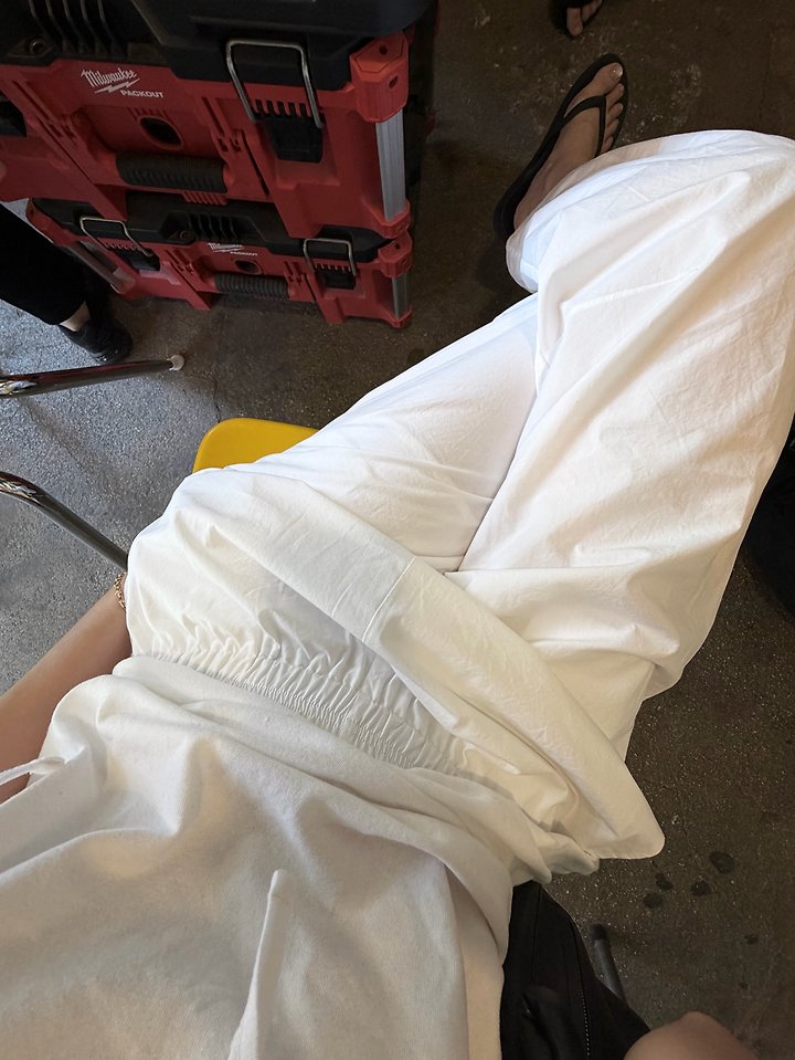 Moani - Korean Women Fashion - #momslook - Summer Cotton Curved Pants - 12