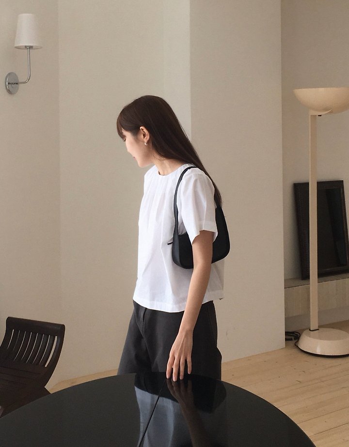Moani - Korean Women Fashion - #momslook - Mabil Shirring Blouse - 11