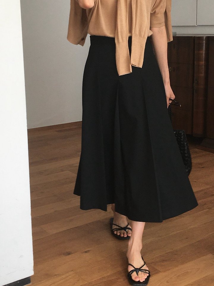 Moani - Korean Women Fashion - #momslook - Summer Wool Pleated Skirt - 3