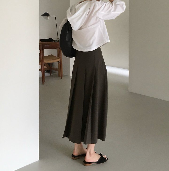 Moani - Korean Women Fashion - #momslook - Summer Wool Pleated Skirt - 9