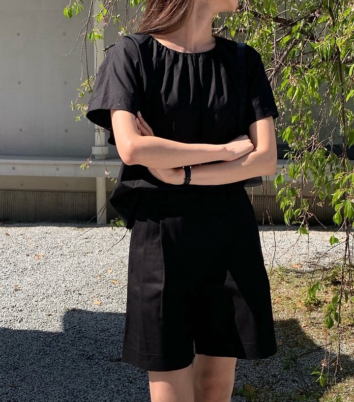 Moani - Korean Women Fashion - #pursuepretty - Marville Shirring Blouse - 3
