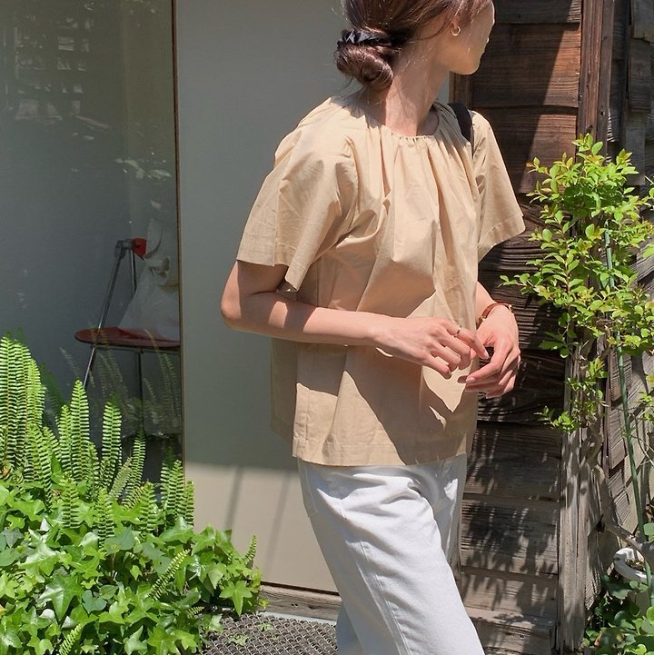 Moani - Korean Women Fashion - #pursuepretty - Marville Shirring Blouse - 4