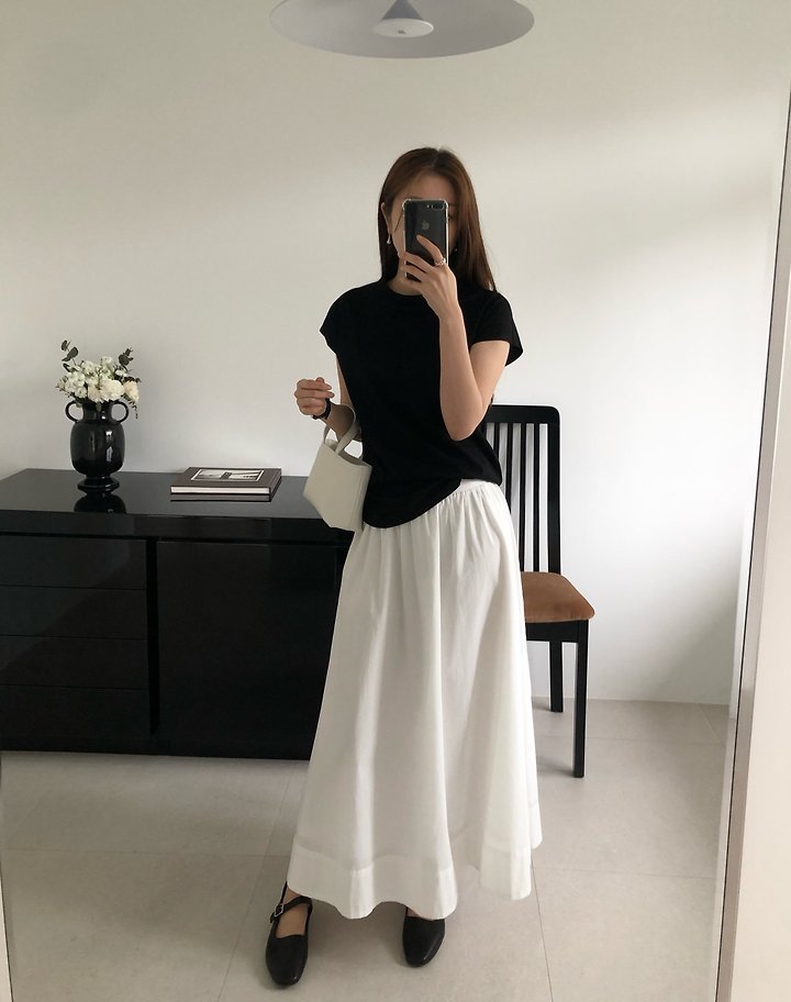 Moani - Korean Women Fashion - #romanticstyle - Silket Shoulder Top - 2