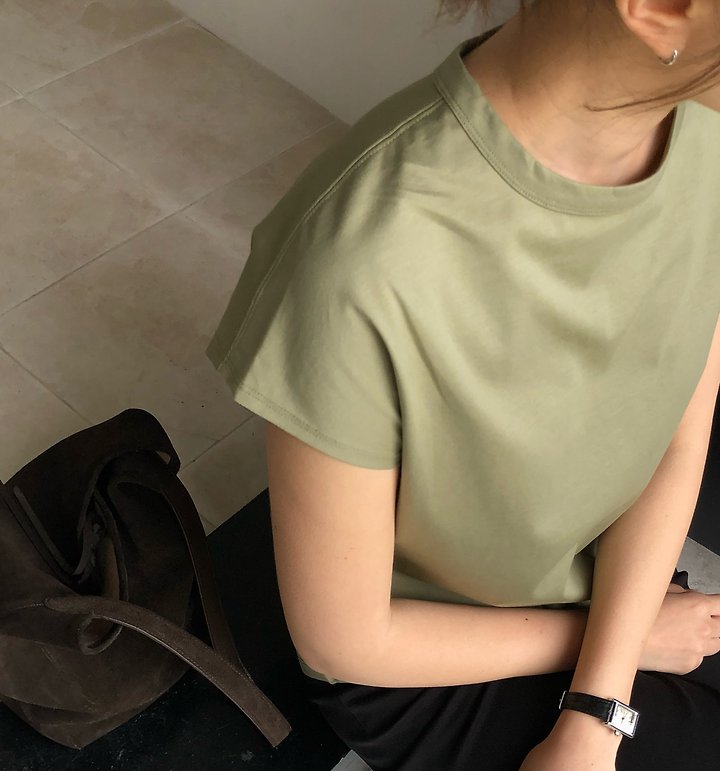 Moani - Korean Women Fashion - #thelittlethings - Silket Shoulder Top - 5