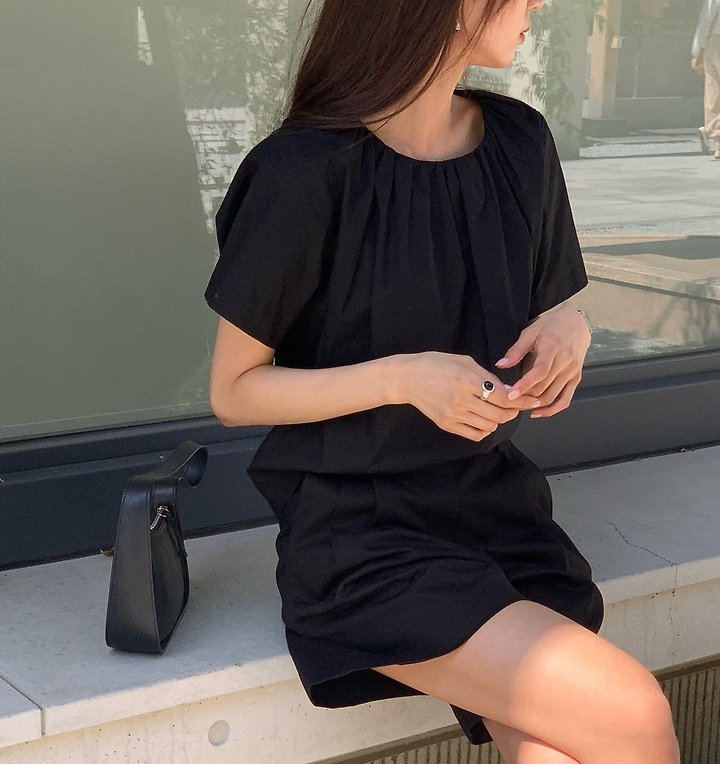 Moani - Korean Women Fashion - #vintageinspired - Marville Shirring Blouse