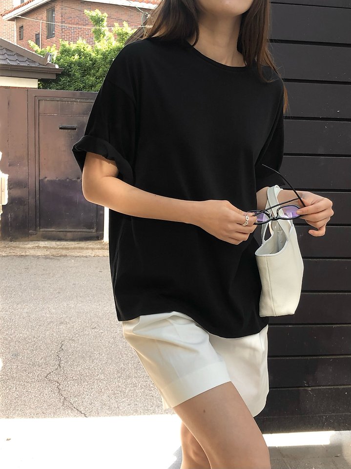 Moani - Korean Women Fashion - #vintageinspired - Rest Over Tee - 4