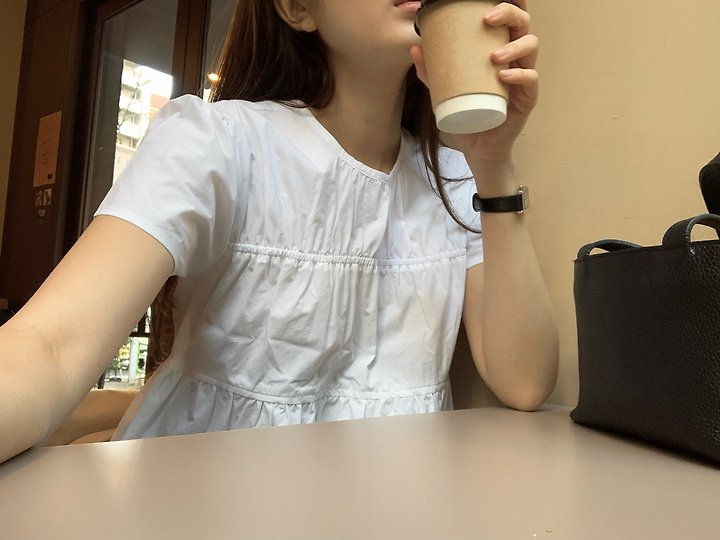 Moani - Korean Women Fashion - #womensfashion - Plain Shirring Blouse - 9