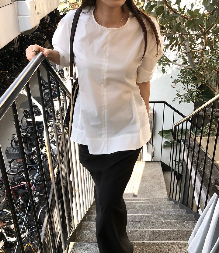 Moani - Korean Women Fashion - #womensfashion - Volume Flared Blouse - 9
