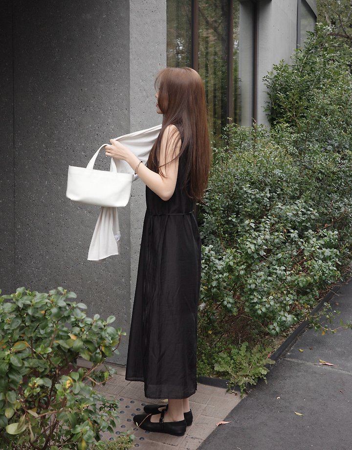 Moani - Korean Women Fashion - #womensfashion - Layered Sheer Lobe Dress - 3