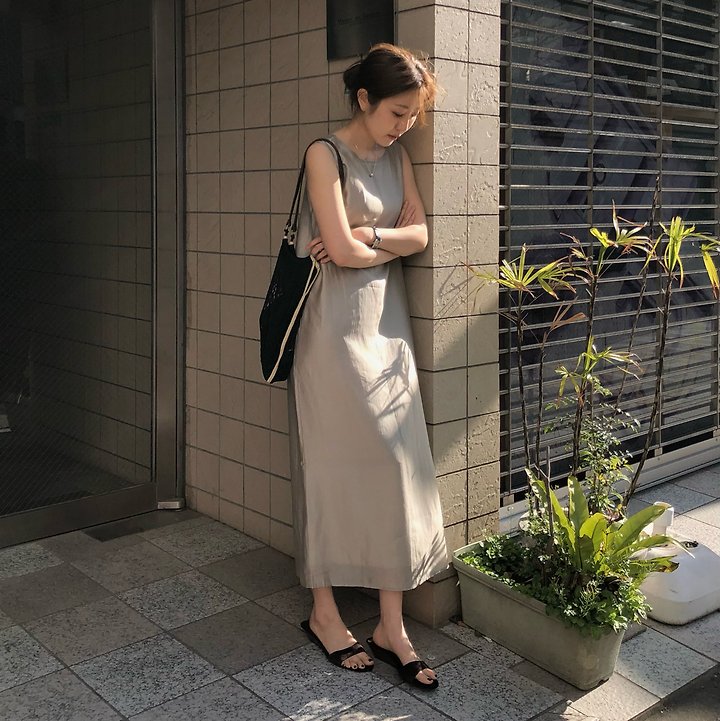 Moani - Korean Women Fashion - #womensfashion - Layered Sheer Lobe Dress - 5
