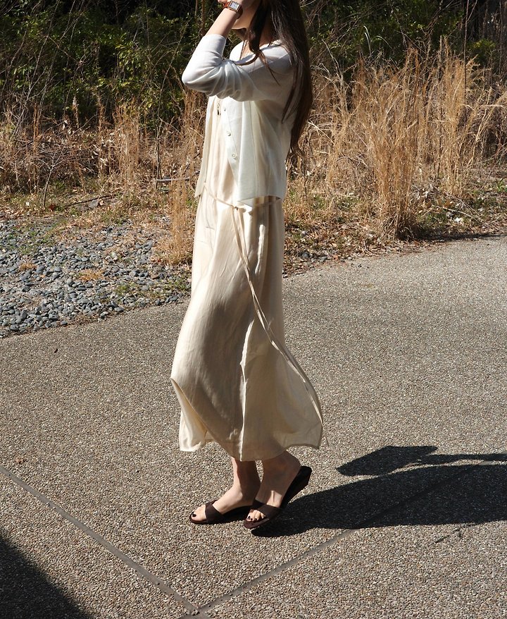 Moani - Korean Women Fashion - #womensfashion - Layered Sheer Lobe Dress - 9