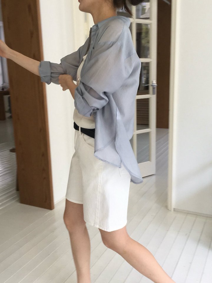 Moani - Korean Women Fashion - #womensfashion - Essential Short Denim - 8