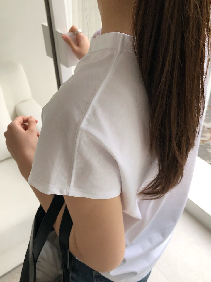 Moani - Korean Women Fashion - #womensfashion - Silket Shoulder Top - 11