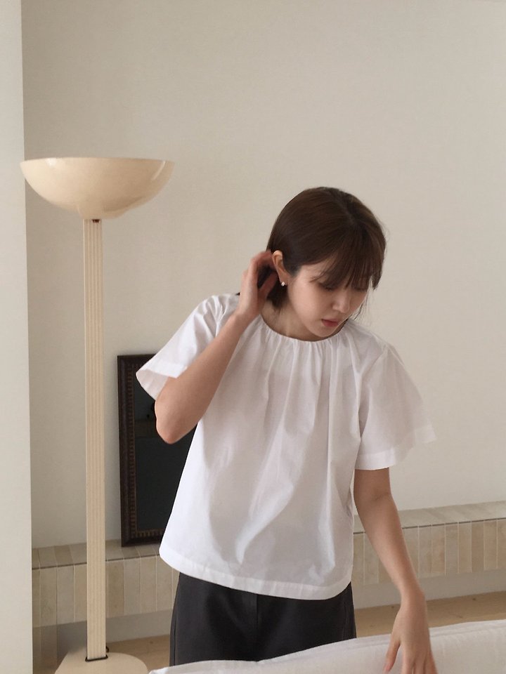 Moani - Korean Women Fashion - #womensfashion - Mabil Shirring Blouse - 10