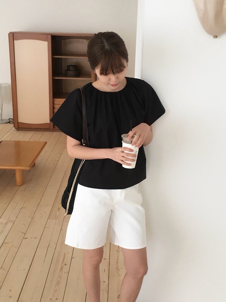 Moani - Korean Women Fashion - #womensfashion - Mabil Shirring Blouse - 2
