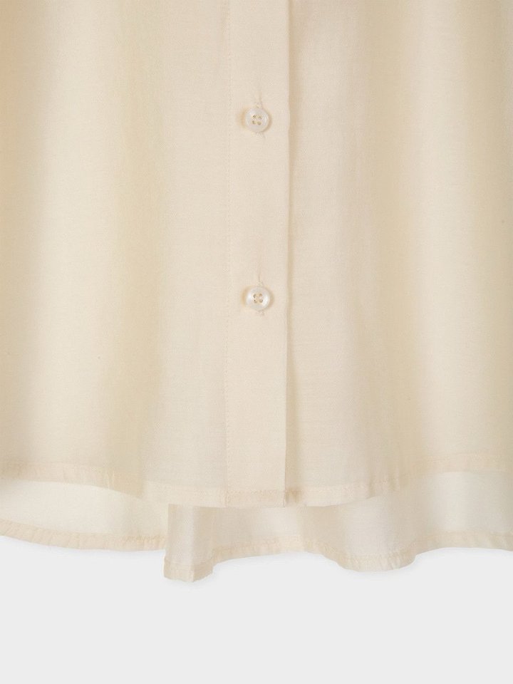 Moani - Korean Women Fashion - #womensfashion - Sheer Loose Fit Shirt - 11