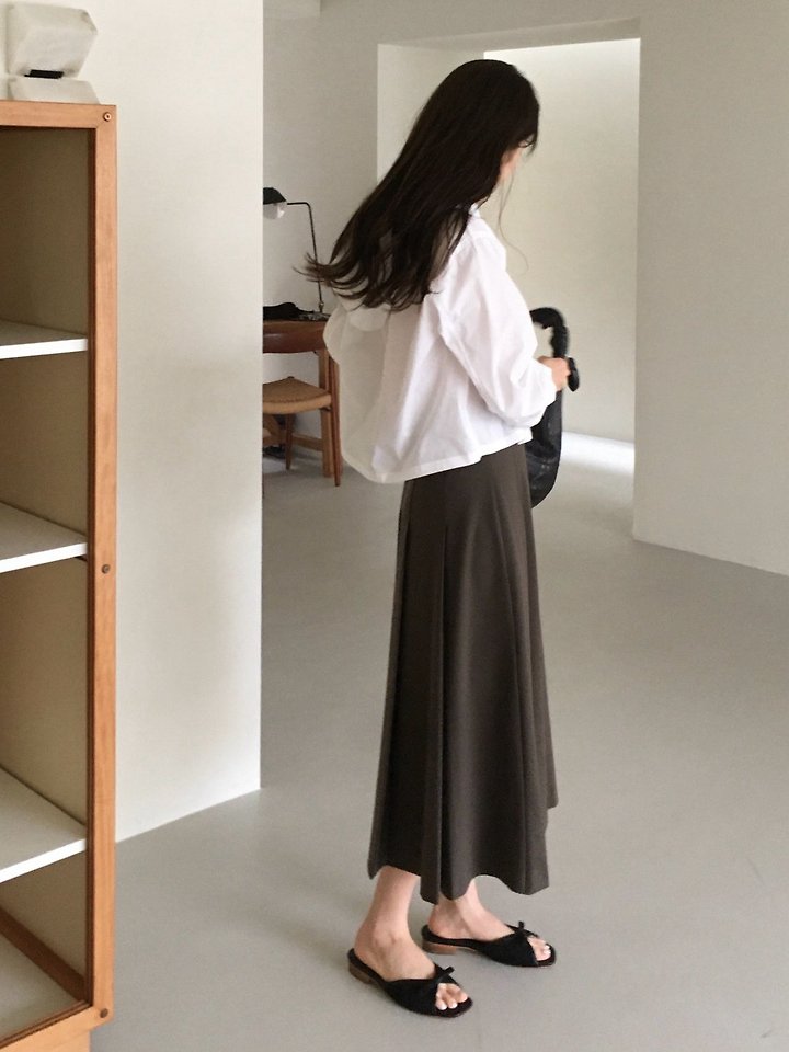 Moani - Korean Women Fashion - #womensfashion - Summer Wool Pleated Skirt - 10
