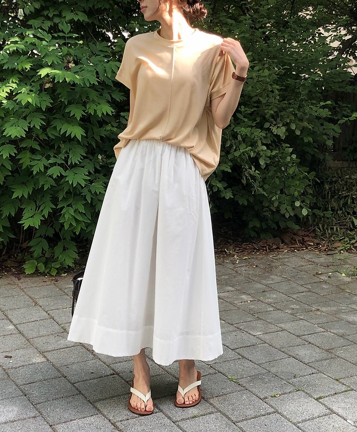 Moani - Korean Women Fashion - #womensfashion - Stitch Tencel Top - 6
