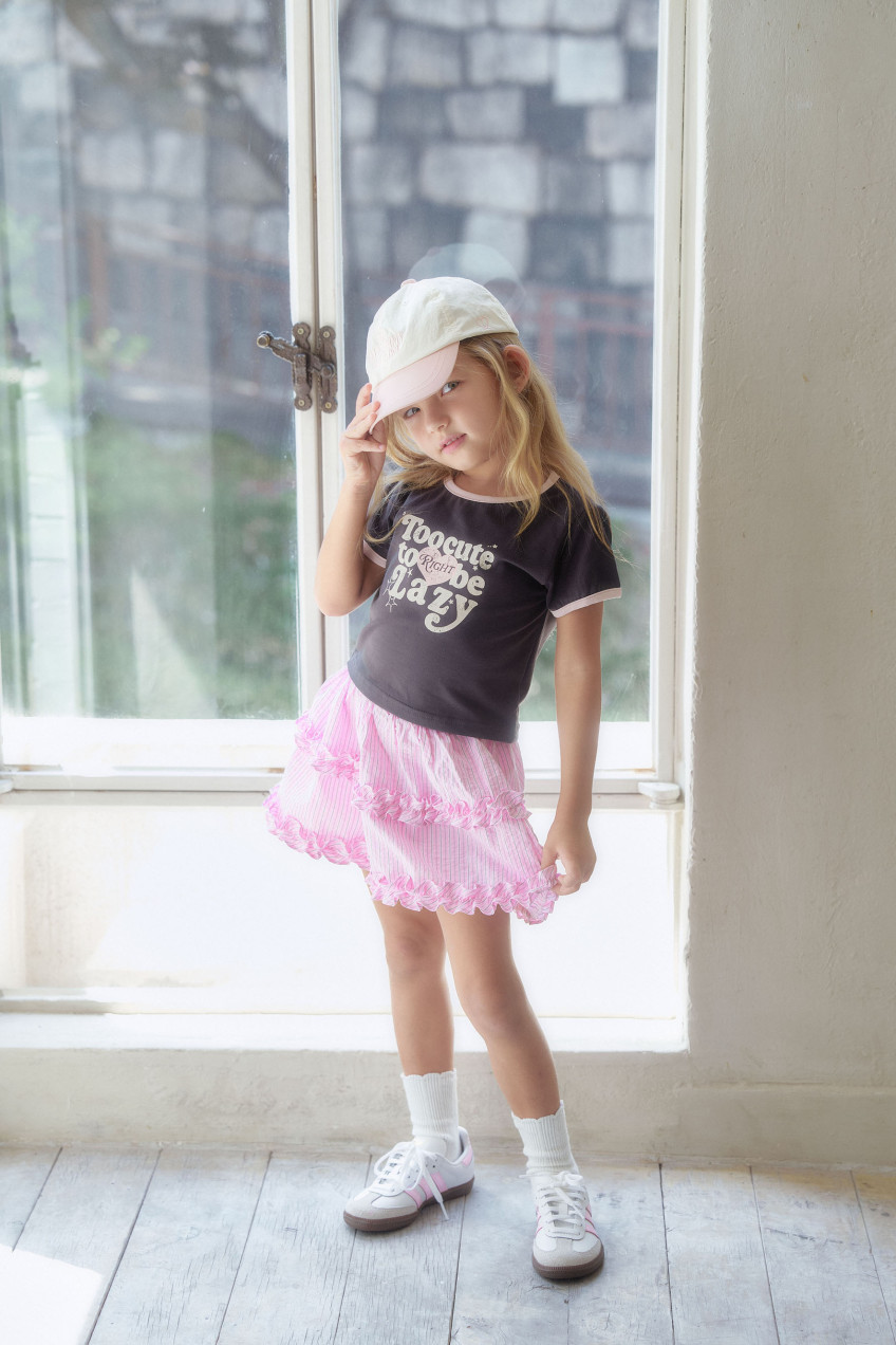 Momo Ann - Korean Children Fashion - #Kfashion4kids - Lazy Tee - 8