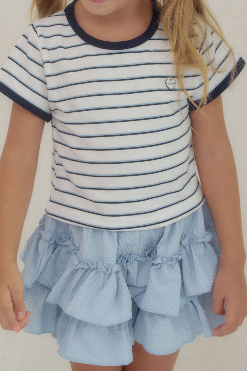 Momo Ann - Korean Children Fashion - #Kfashion4kids - Soft Stripe Tee - 7