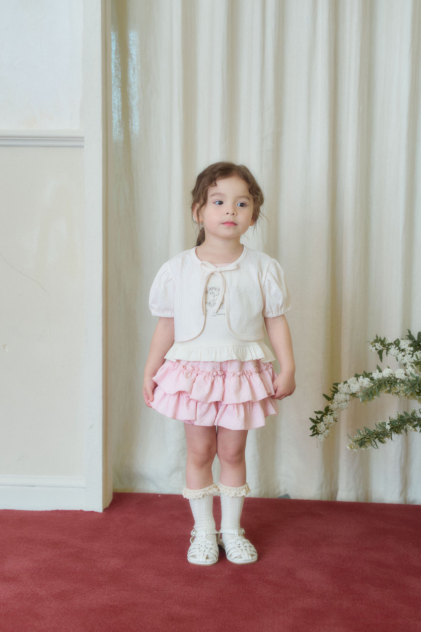Momo Ann - Korean Children Fashion - #kidzfashiontrend - Pompom Cardigan - 4